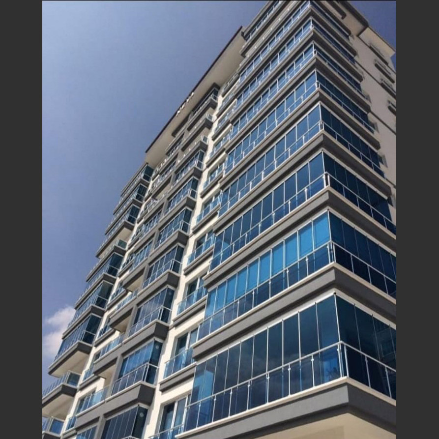 Neva Yapı cam balkon projesi
